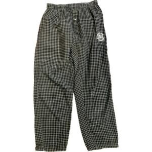 Vintage Eskimo Joes XL Lounge Pants Plaid Flannal Pockets Elastic W 30" L 32"
